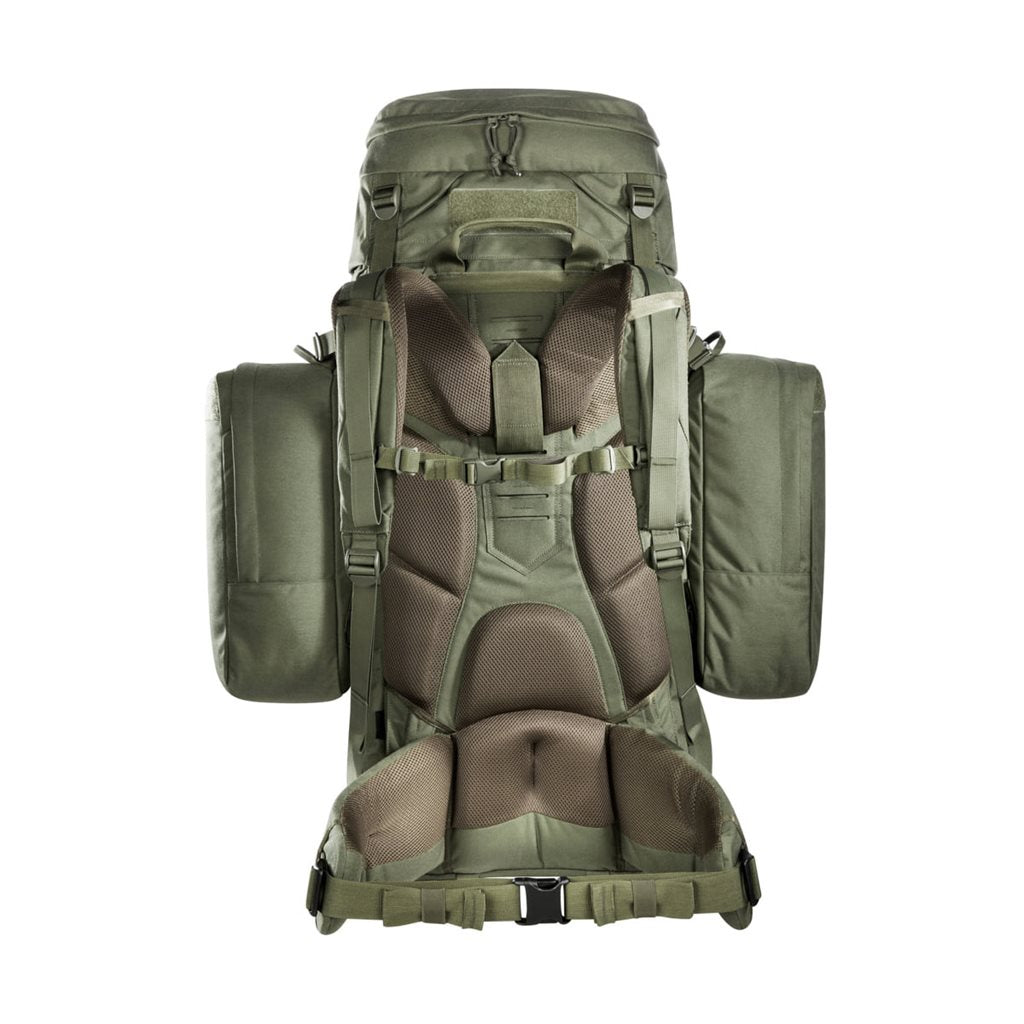 Mochila Mil OPS Pack 80+24 L verde, vista frontal