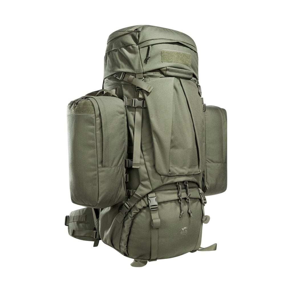 Mochila Mil OPS Pack 80+24 L verde, vista frontal