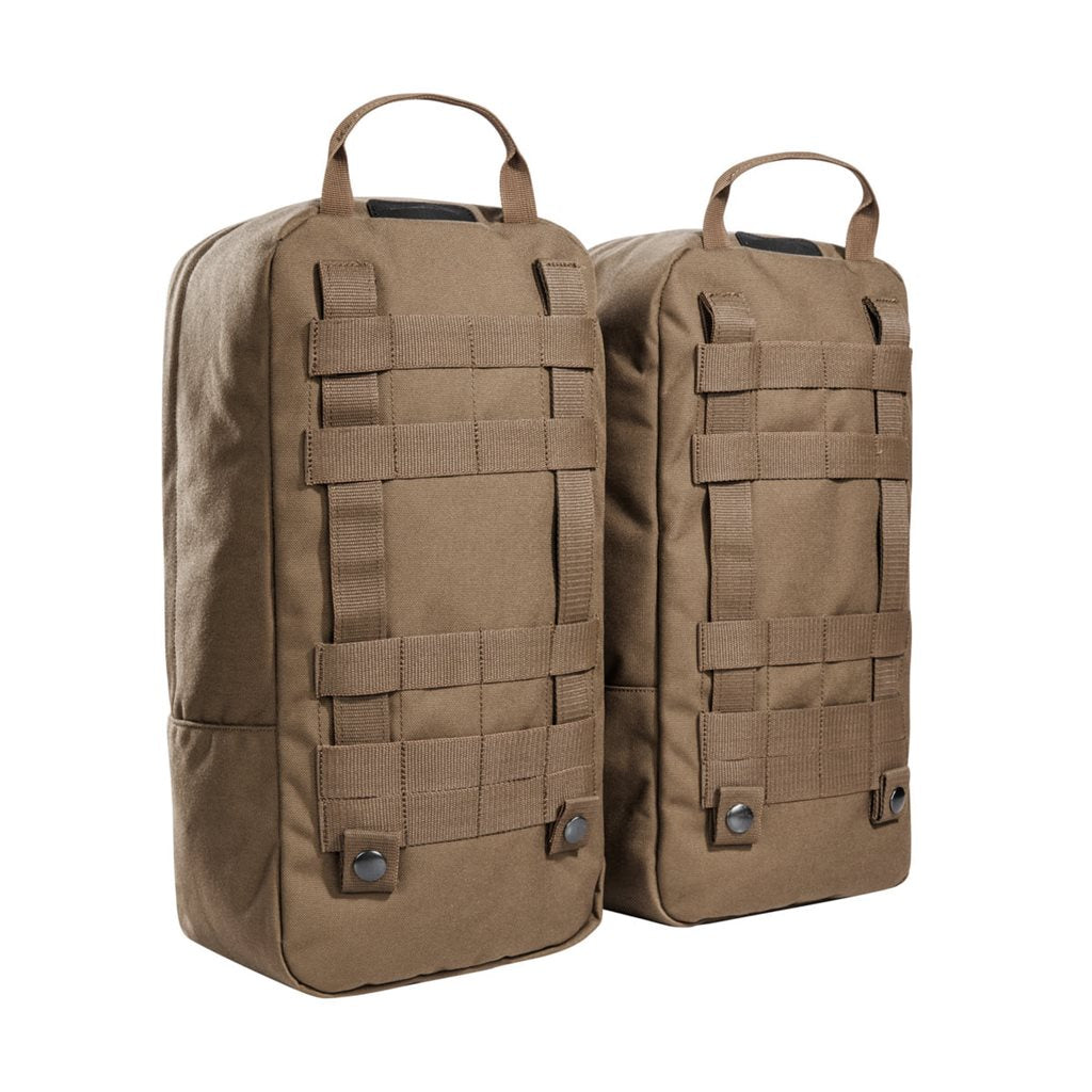 Mochila MIL OPS Pack 80+24 L COYOTE mostrando el gran acceso frontal y compartimentos separados