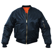 Cazadora ULTRA FORCE A1 FLIGHT, bomber impermeable y reversible con forro de señal