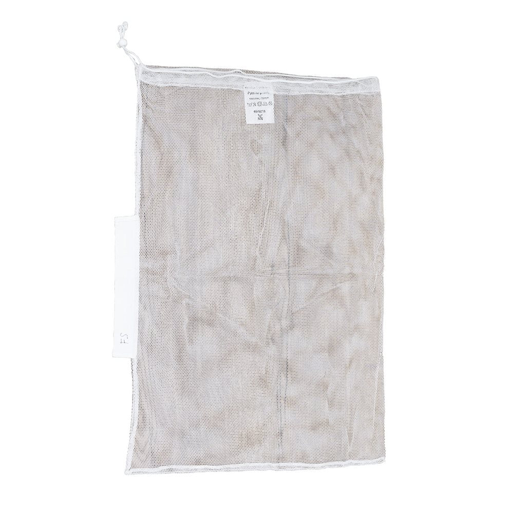 Bolsa de malla blanca para ropa AČR, usada