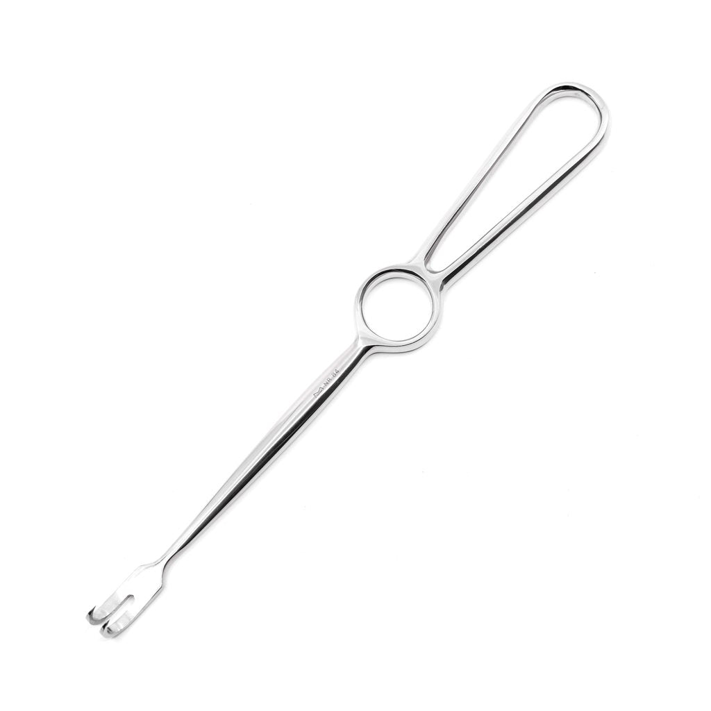 Gancho para heridas afilado de 2 dientes, acero inoxidable, aprox. 21,5 cm - identificador 739790-2
