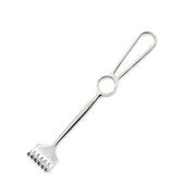 Gancho afilado para heridas de 6 dientes, acero inoxidable, 21,5 cm