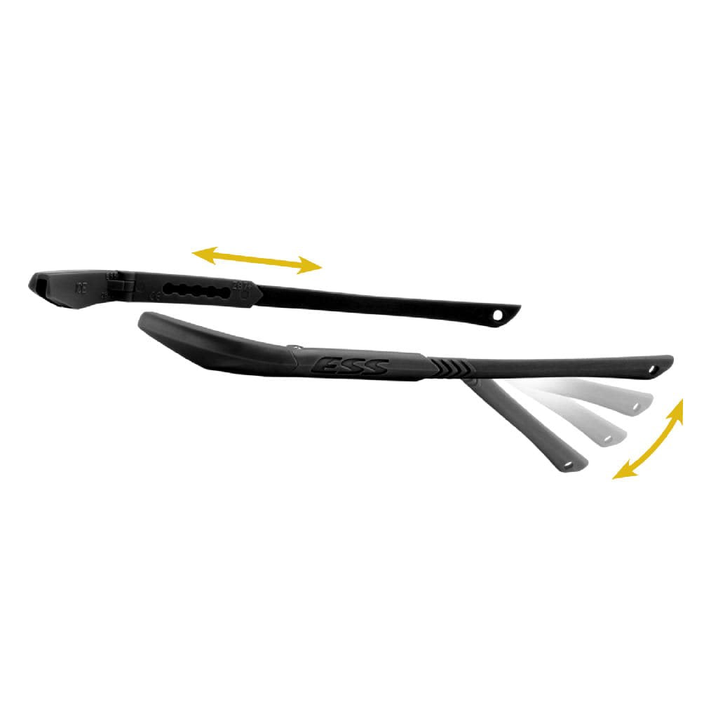 Gafas ESS ICE-1 Clear con lente transparente y funda de transporte