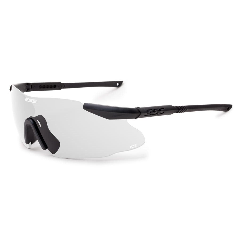 Gafas ESS ICE-1 Clear con lente transparente y funda de transporte