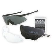 Gafas ESS ICE-2LS con funda y lentes claras y ahumadas