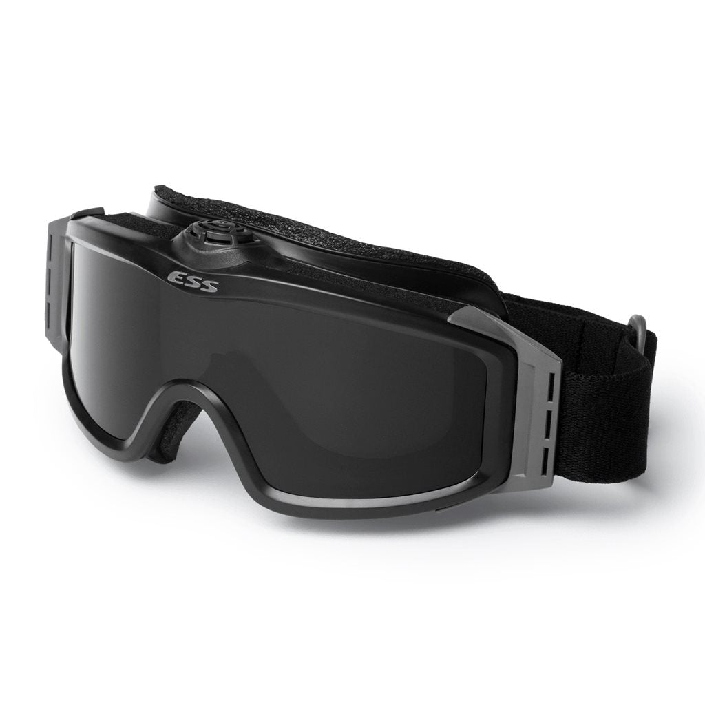 Gafas ESS NVG Profile TurboFan negras con ventilador integrado y funda speed sleeve