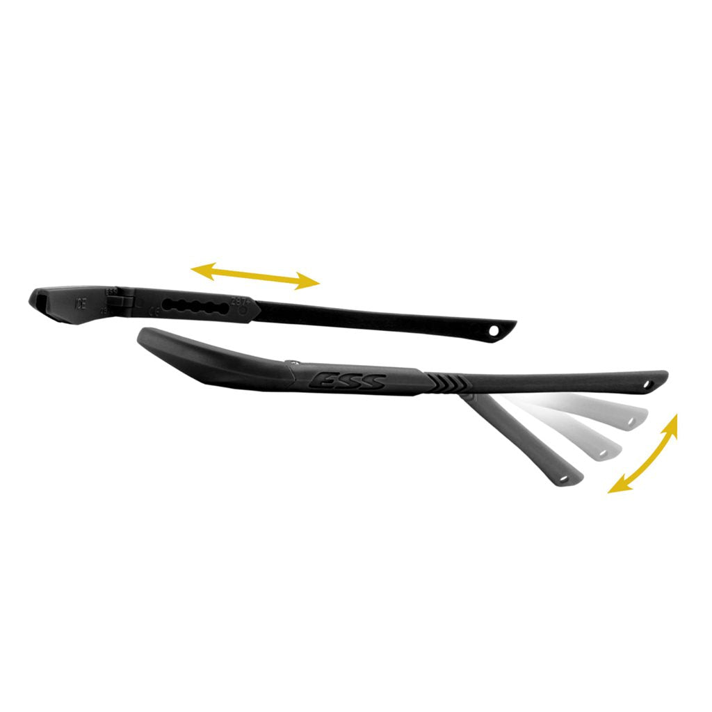 Gafas ESS ICE-1 Clear con lente transparente y funda de transporte