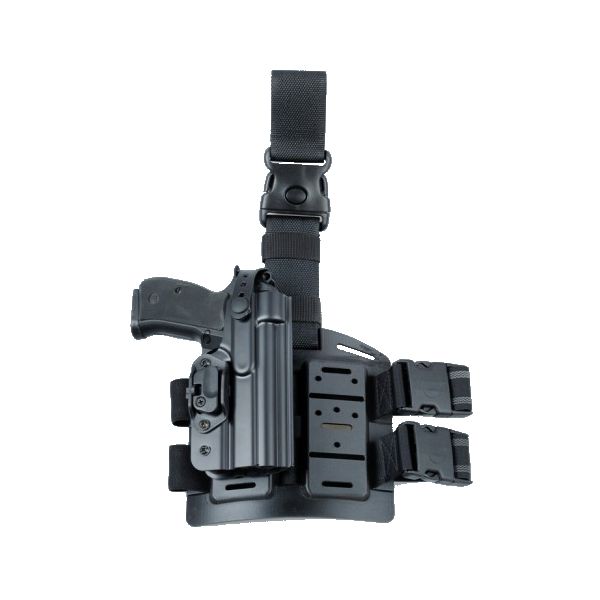 Funda de pistola PHDLB para cinturón derecha compatible con CZ 75 y SP-01, marca DASTA