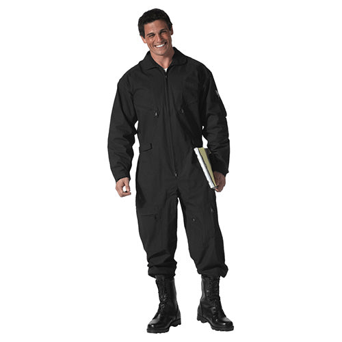 Mono piloto AIR FORCE negro Rothco en tejido algodón-poliéster resistente