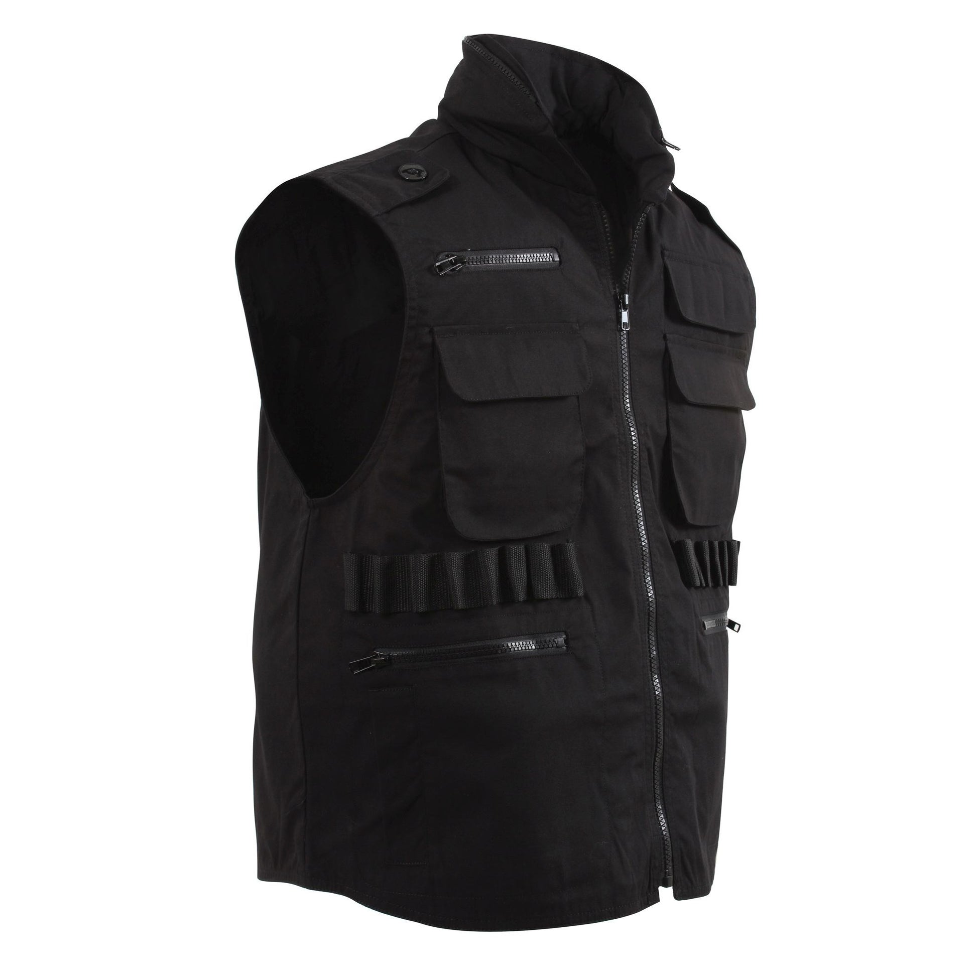 Chaleco RANGER negro con múltiples bolsillos - Rothco