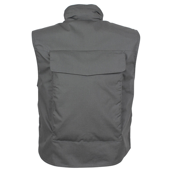Chaleco RANGER ZEENÁ de Rothco con múltiples bolsillos, ideal para caza y pesca, disponible en varios colores y camuflajes