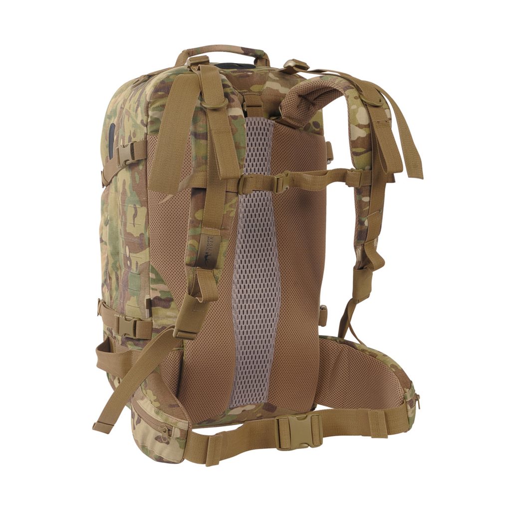 Mochila Mission Pack MKII 37 L, espalda reforzada, modular, dos compartimentos