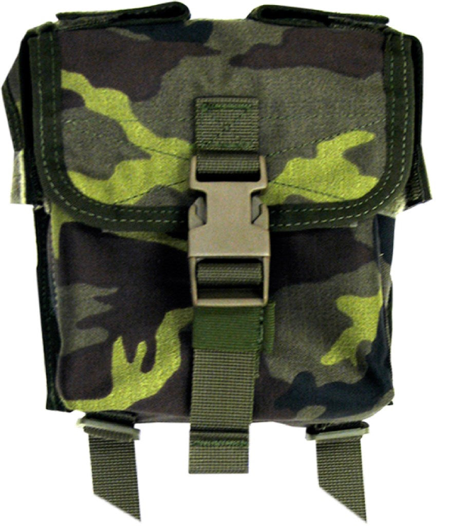 Funda universal para ametralladora cal. 308 W NPP-2006 Vz.95 LES, vista frontal con cierre de hebilla y velcro