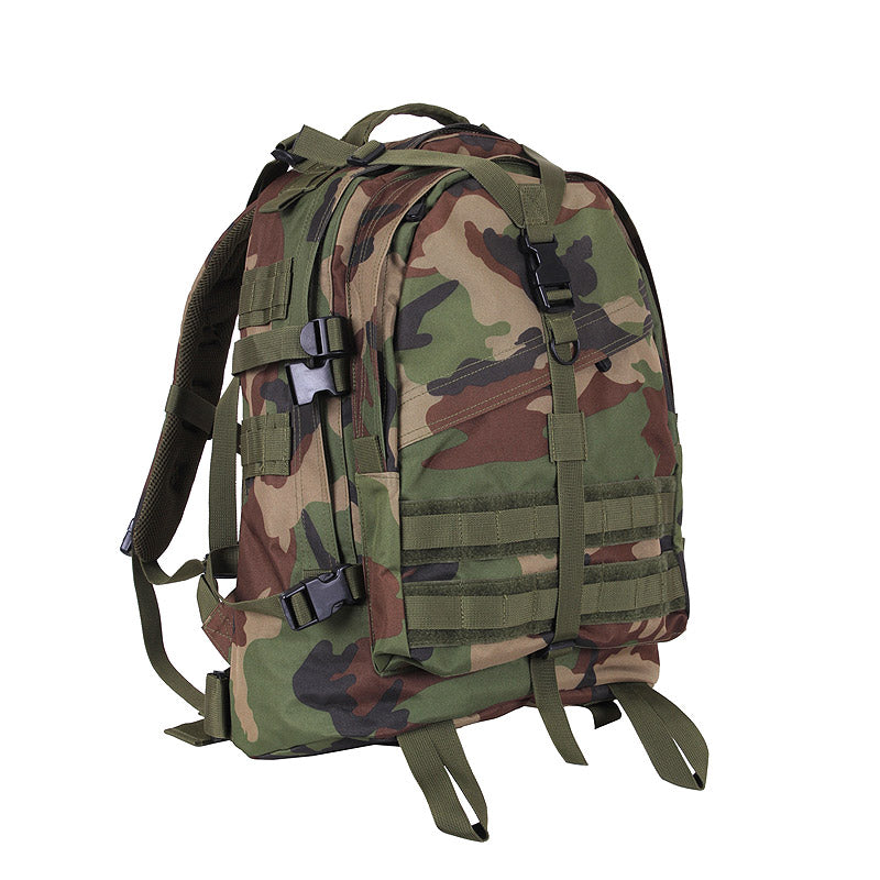 Mochila de transporte Rothco MARPAT Digital Desert, compatible con MOLLE y con forro impermeable
