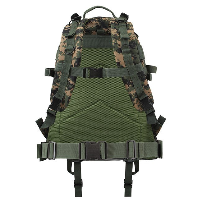 Mochila TRANSPORT grande MARPAT DIGITAL DESERT de Rothco, compatible con MOLLE y bolsas de hidratación