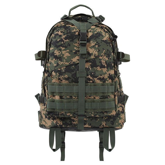 Mochila TRANSPORT grande MARPAT DIGITAL DESERT de Rothco, compatible con MOLLE y bolsas de hidratación