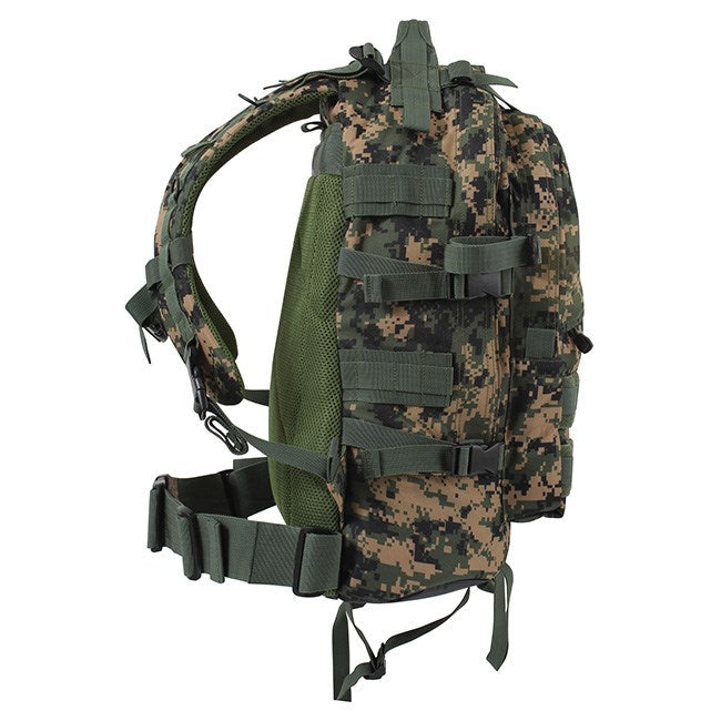 Mochila TRANSPORT grande MARPAT DIGITAL DESERT de Rothco, compatible con MOLLE y bolsas de hidratación