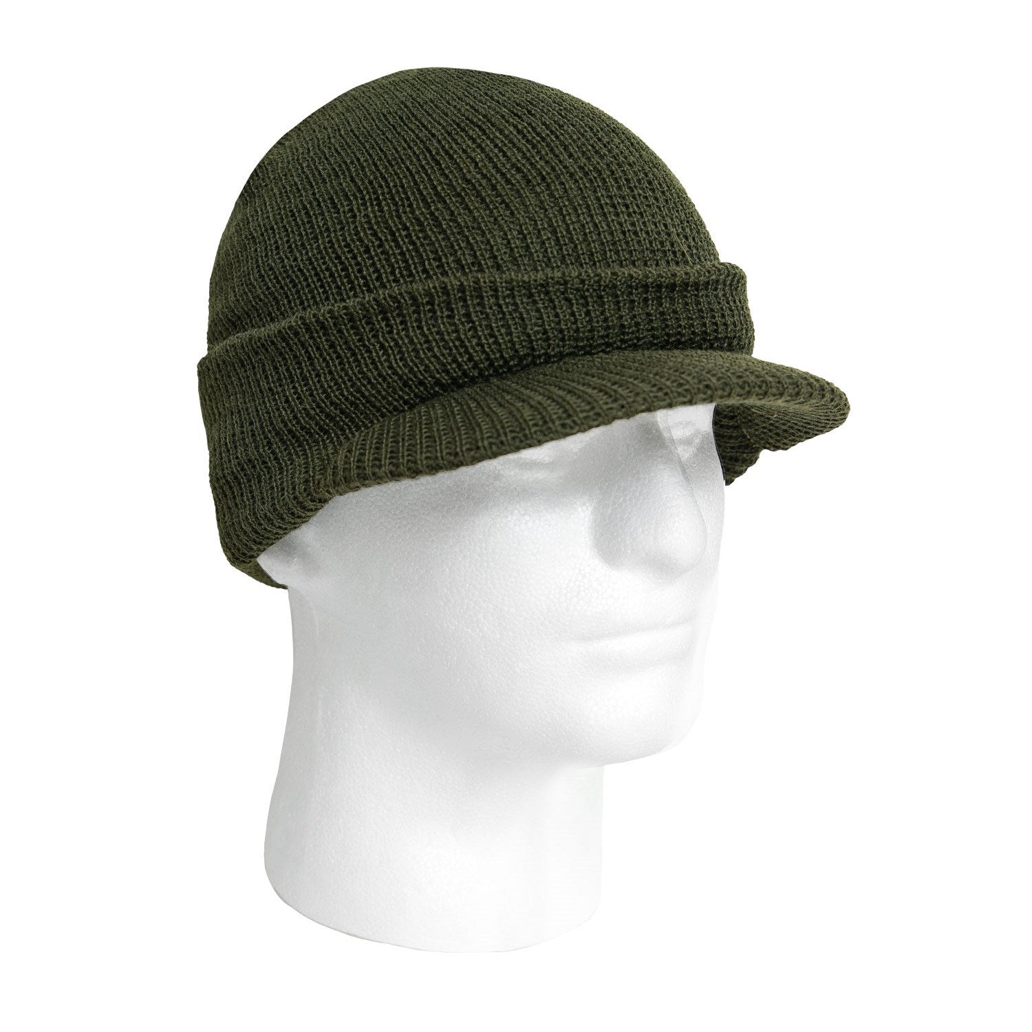 Gorra GI US JEEP con visera, de lana, color negro