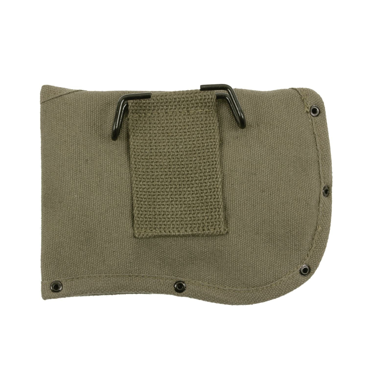 Funda para hacha DELUXE de lona verde 17,5 x 12,5 cm