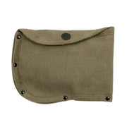 Funda para hacha DELUXE de lona verde 17,5 x 12,5 cm