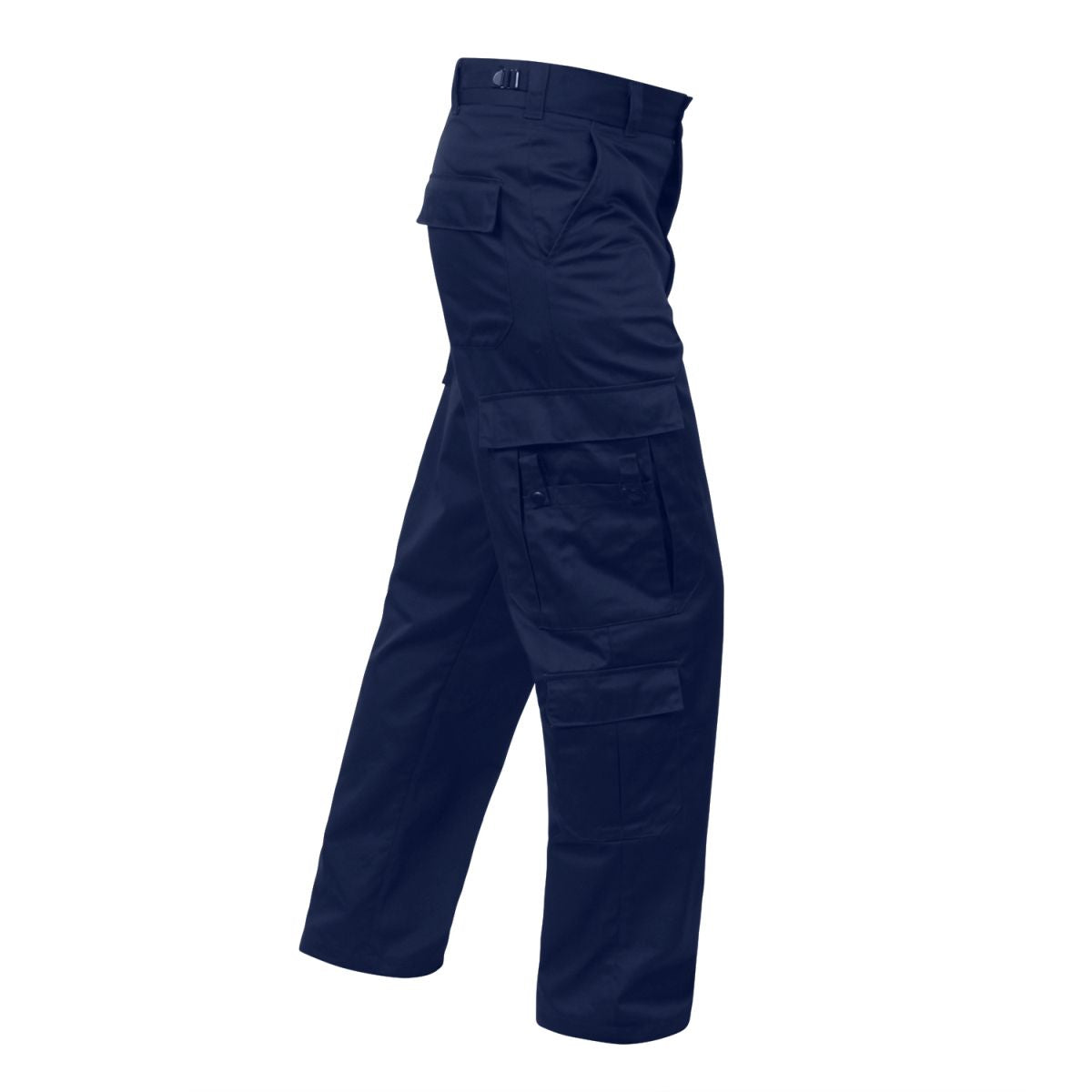 Pantalones EMT azul oscuro con 9 bolsillos y bolsillo para tijeras - 7801