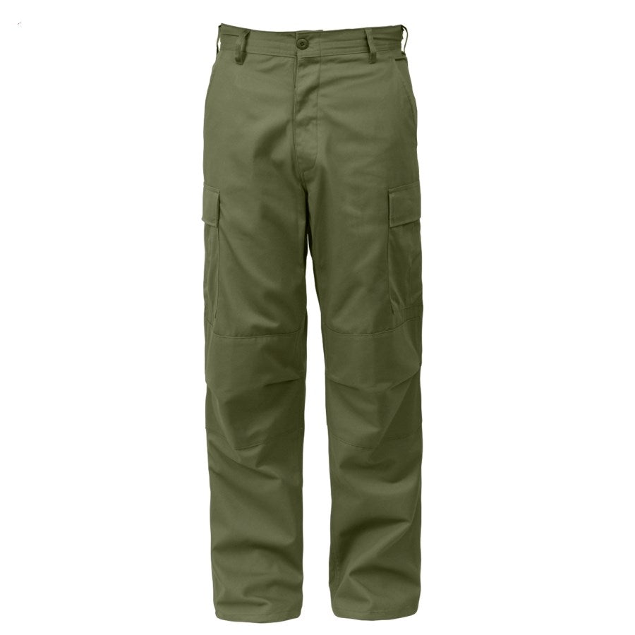 Pantalones BDU verdes Rothco vista delantera