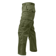 Pantalones BDU verdes Rothco vista delantera