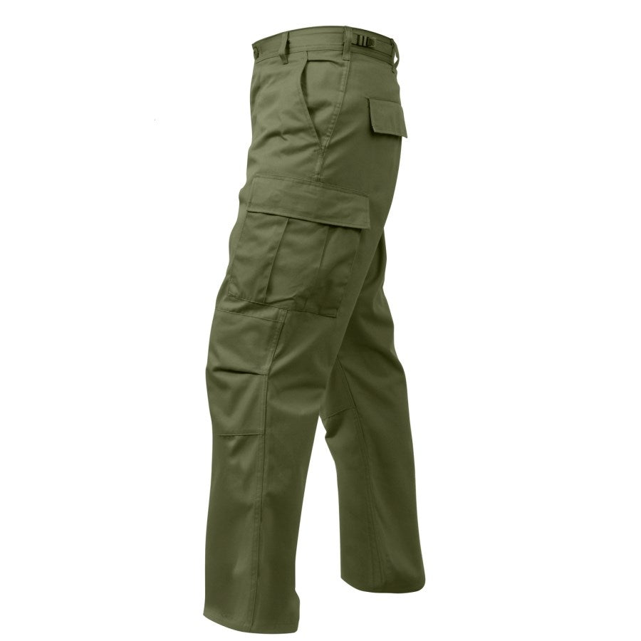 Pantalones BDU verdes Rothco vista delantera