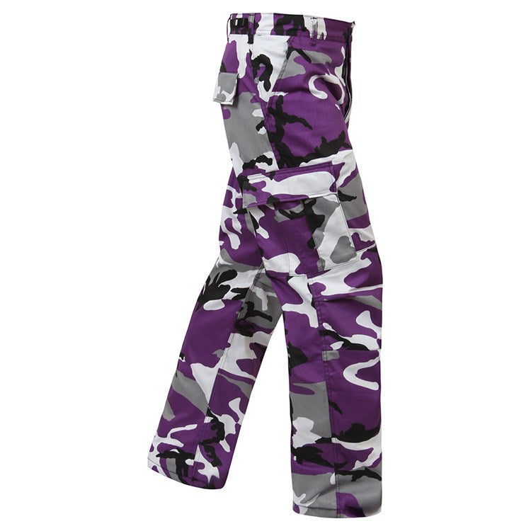 Pantalones BDU Violet Camo Rothco, vista delantera