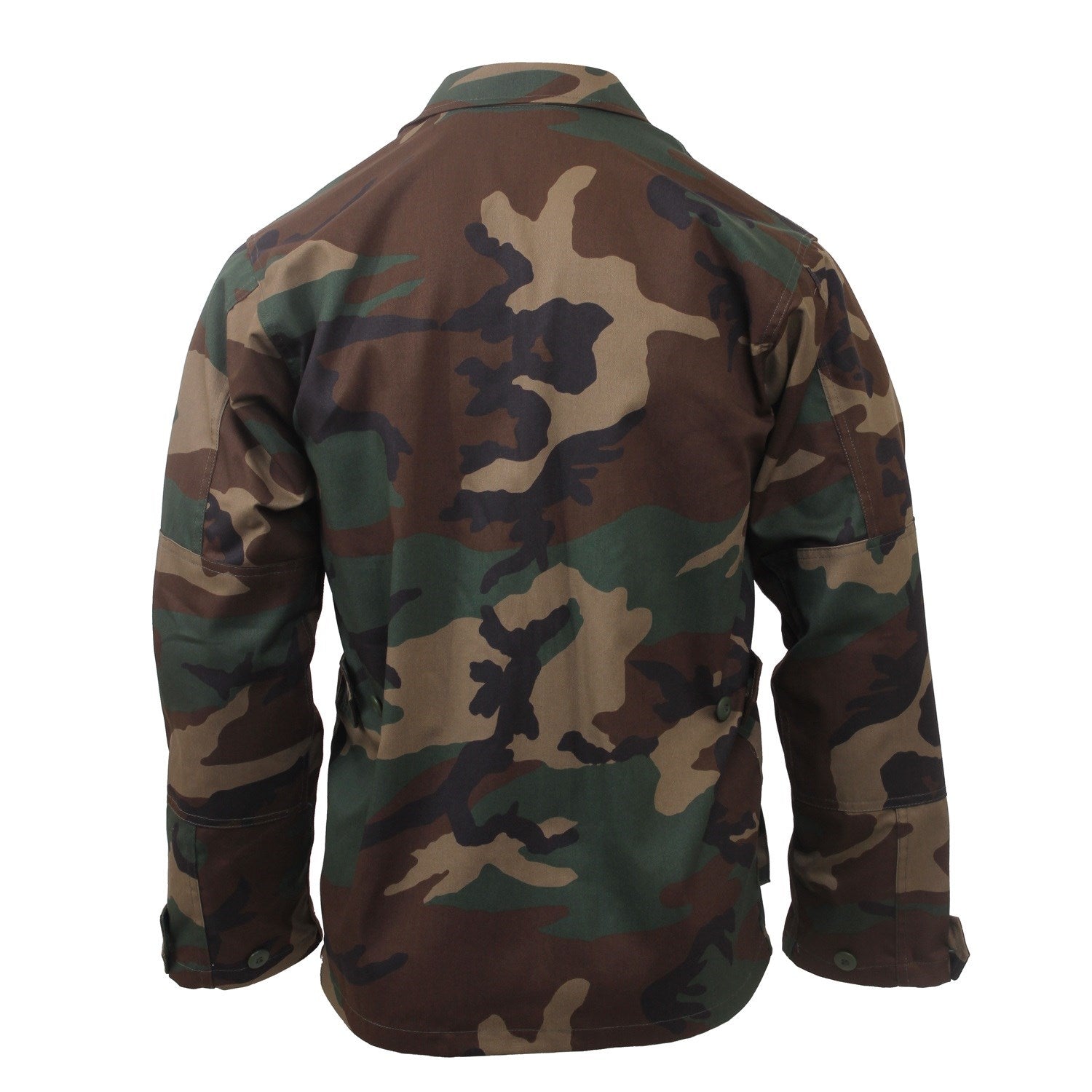 Chaqueta BDU Woodland Rothco en camuflaje, confección de calidad