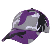 Gorra de béisbol Supreme Low en camuflaje violeta
