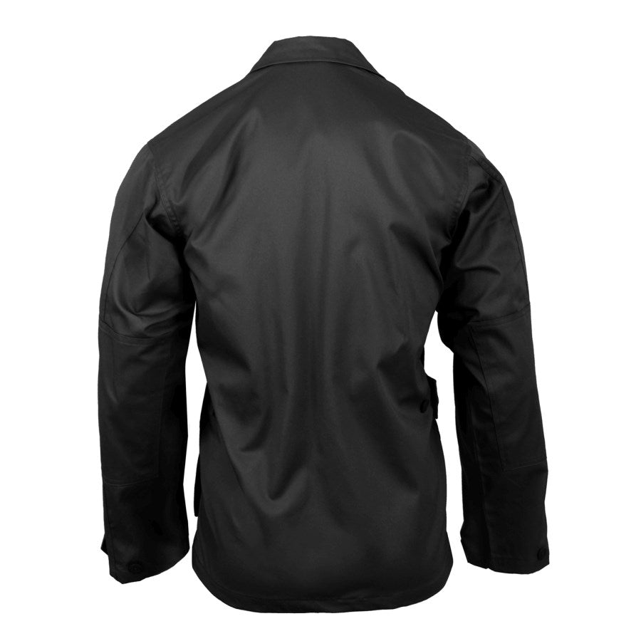 Blusa tipo BDU US negra Rothco - vista frontal