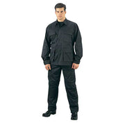 Pantalones BDU negros Rothco, diseño práctico y resistente