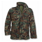 Parka US M65 con forro WOODAND - parka militar ROTHCO vista frontal