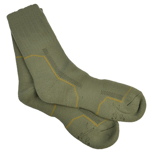 Calcetines militares AČR vz.2008 verdes para botas de campo, tejido de polipropileno (POP)