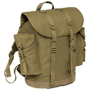 Mochila de caza Brandit JAGER verde 40 L con correas acolchadas y bolsillos laterales