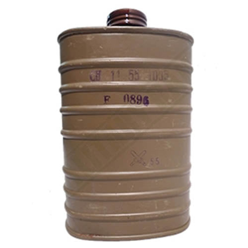 Filtro protector redondo grande para máscara antigás ruso, rosca 40x4 mm, expirado