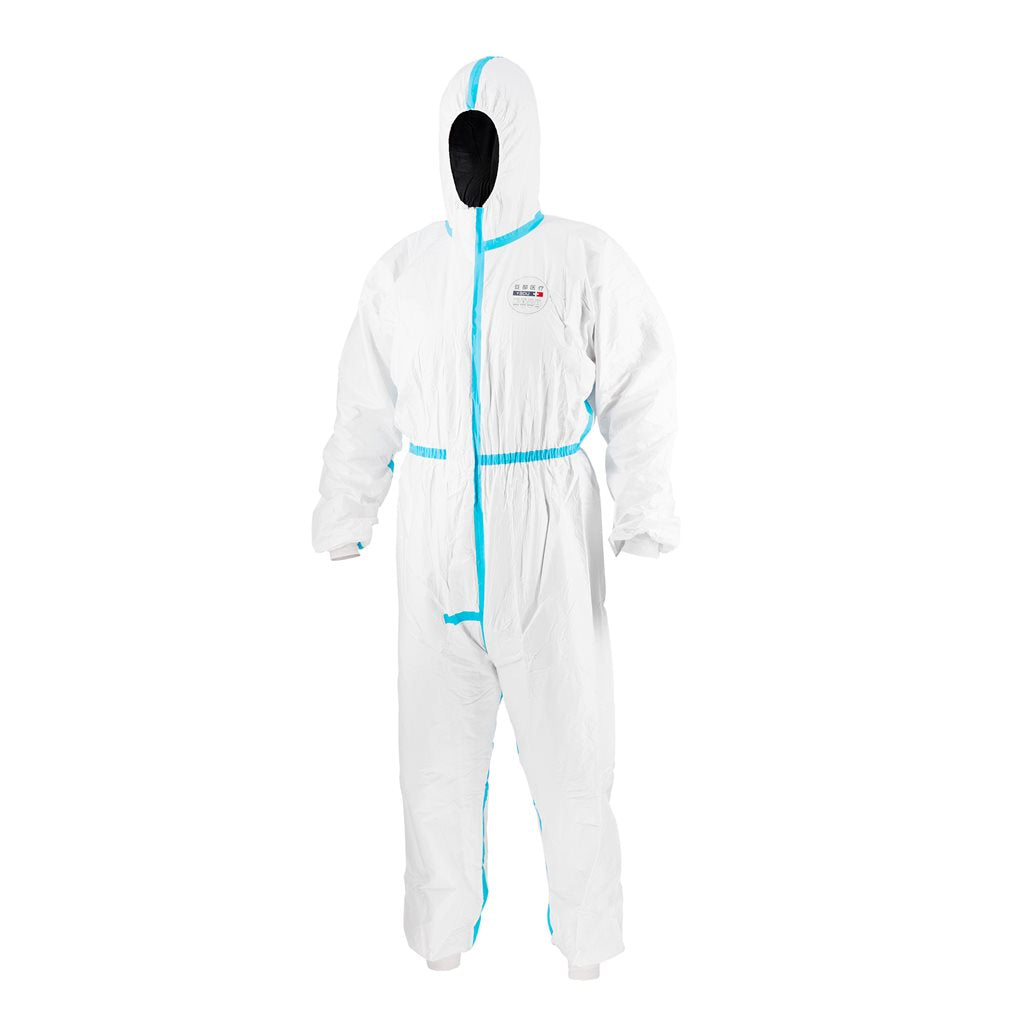 Mono protector desechable YADU blanco con capucha (801998)