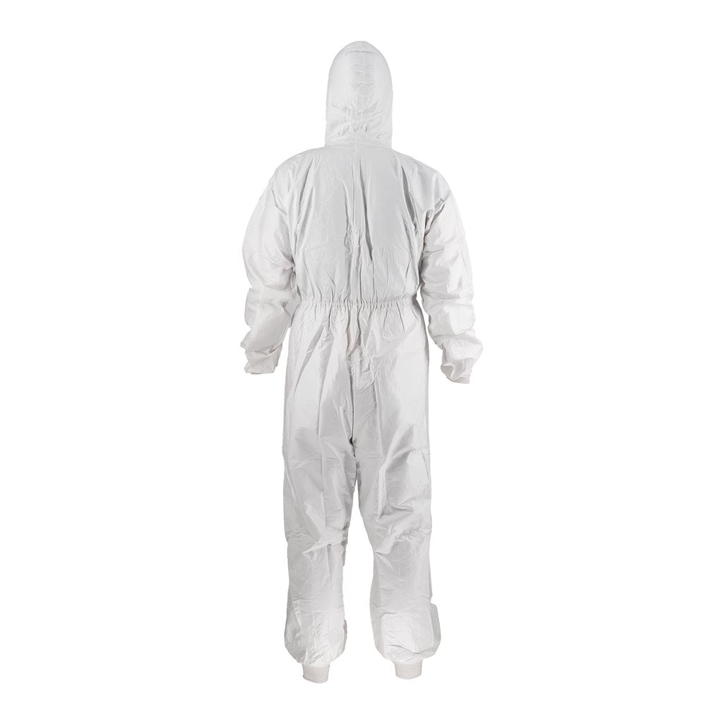 Mono protector desechable YADU blanco con capucha (801998)