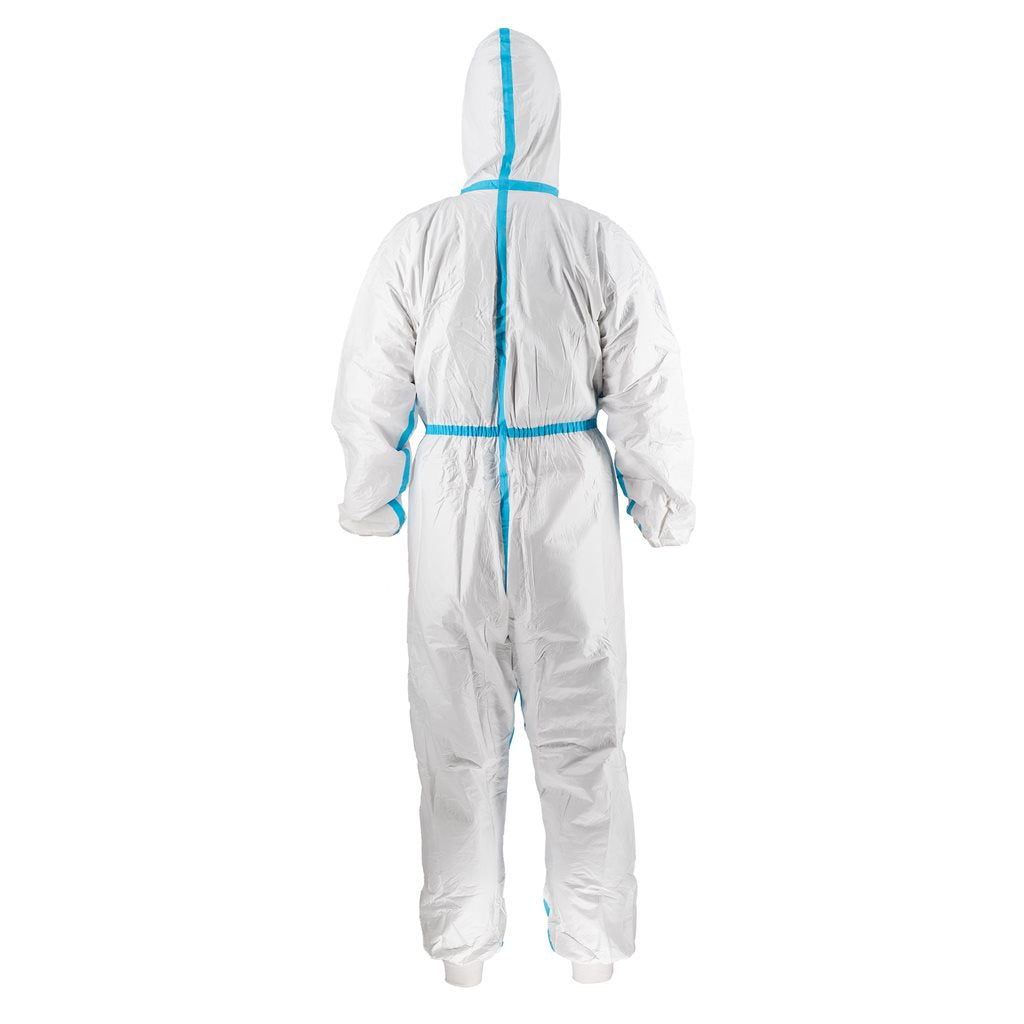 Mono protector desechable YADU blanco con capucha (801998)