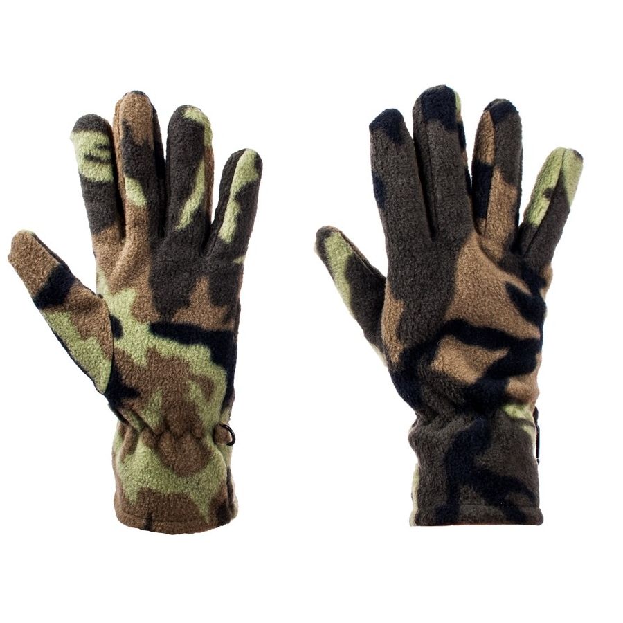 Guantes fleece CZ patrón 95 en camuflaje checo, vista del producto