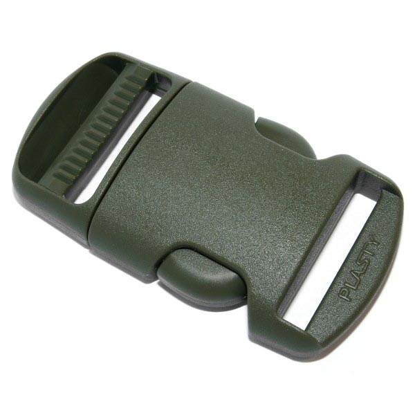 Hebilla de plástico verde 30 mm - repuesto (8020953)