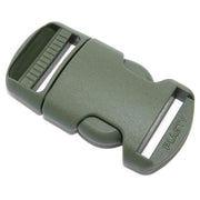 Hebilla plástica verde completa para cinta 25 mm - ID 8020954