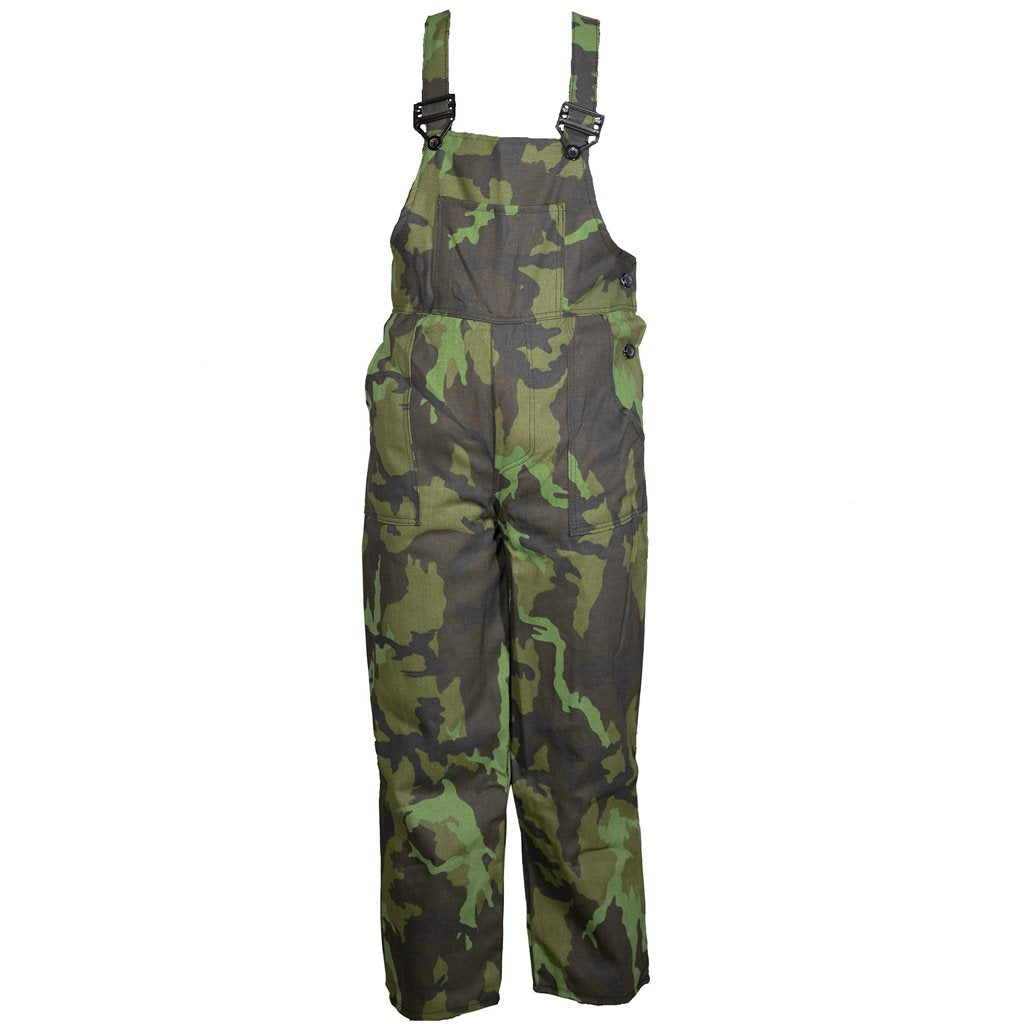 Pantalones infantiles con peto camuflaje vz.95, tejido algodón montador 245 g/m²