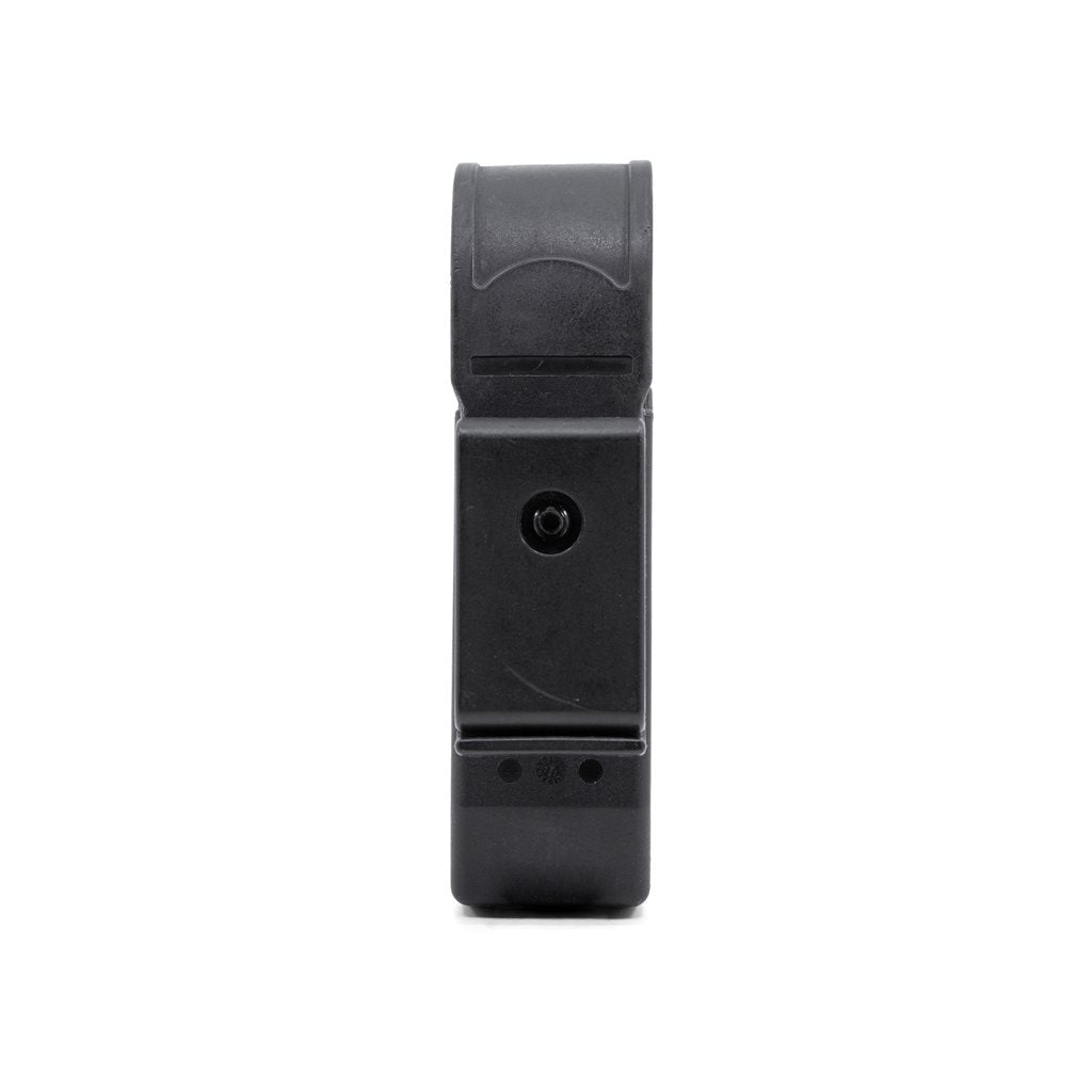 Funda rotativa AČR para cargador de pistola, plástico, usada, negra