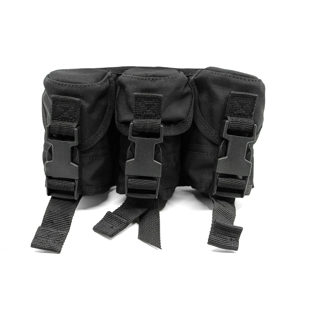 Funda AČR para 3 cargas de impacto compatible con VZVP-2006, NPP-2006 - negra