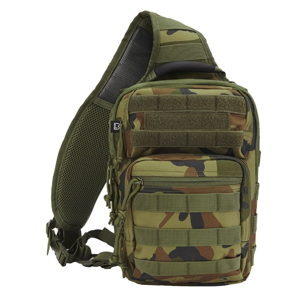 Bolsa bandolera US Cooper Sling 8 L en poliéster 600D con webbing MOLLE/PALS y funda trasera para tablet