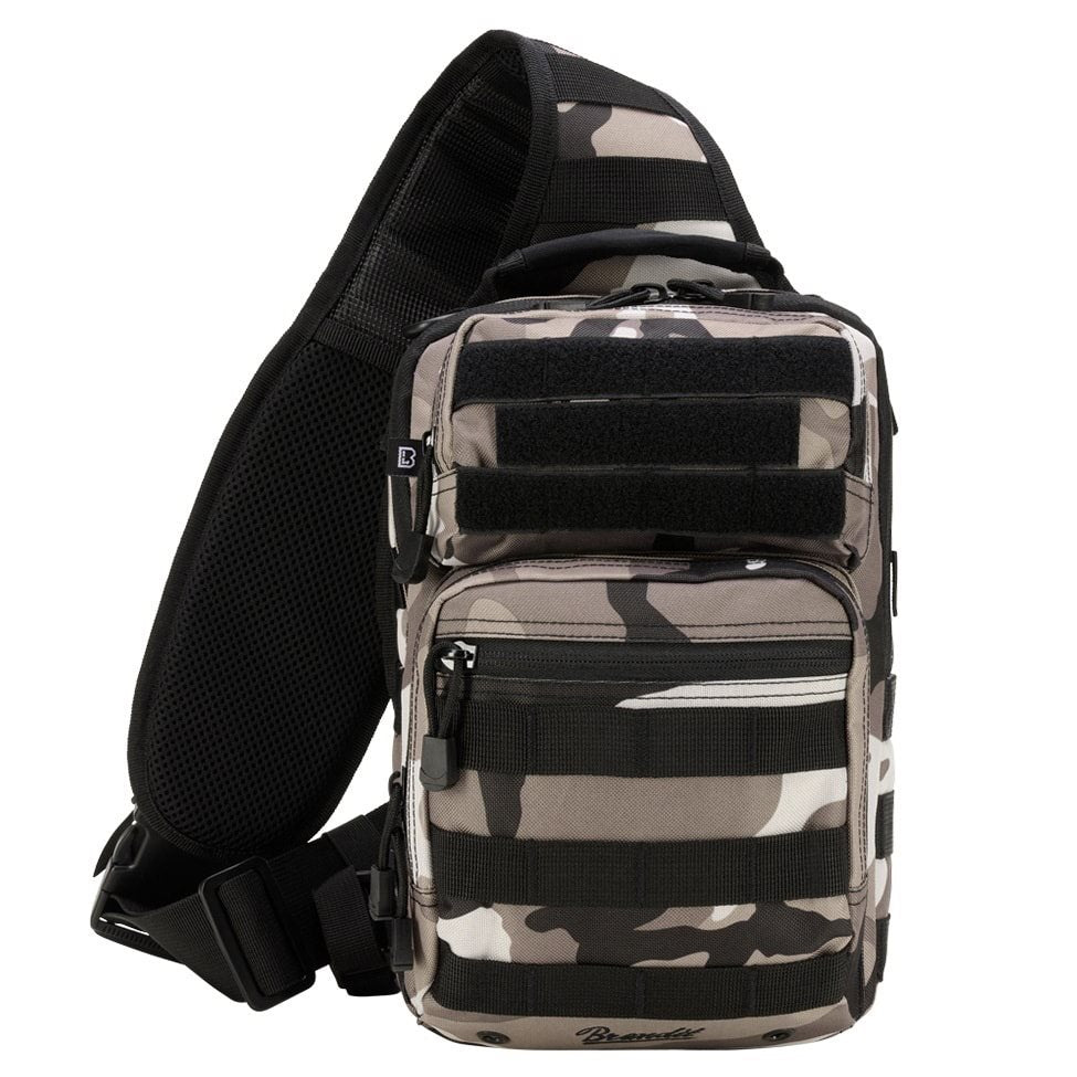 Bolsa bandolera US Cooper Sling 8 L en poliéster 600D con webbing MOLLE/PALS y funda trasera para tablet