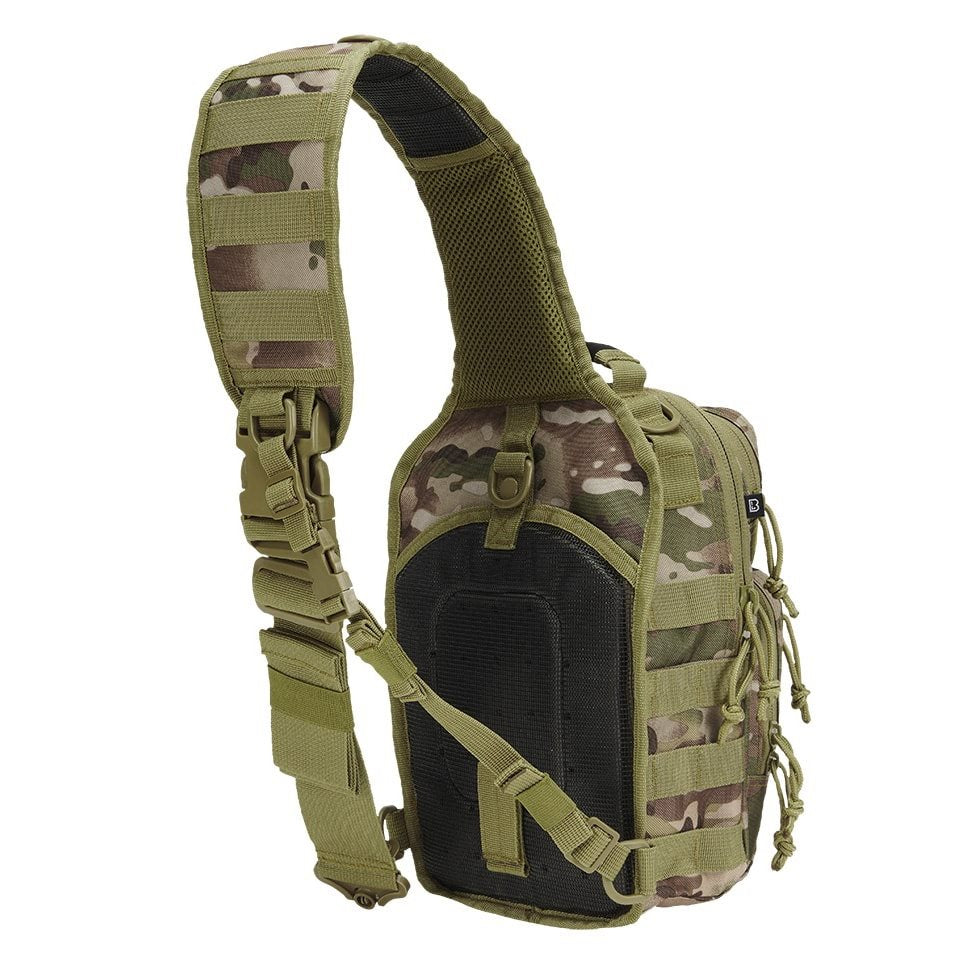 Bolsa bandolera US Cooper Sling 8 L en poliéster 600D con webbing MOLLE/PALS y funda trasera para tablet